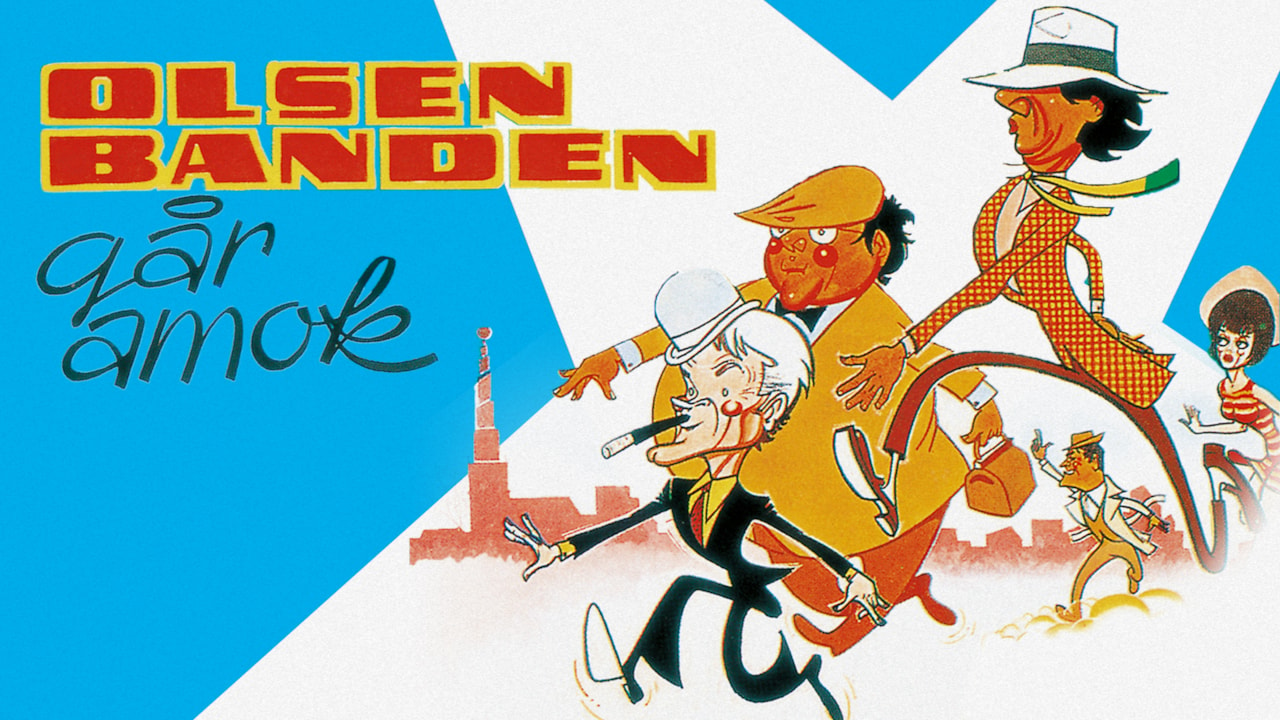 Olsen-Banden - Går Amok background