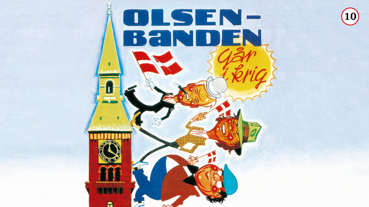 Olsen-Banden - Går i Krig background