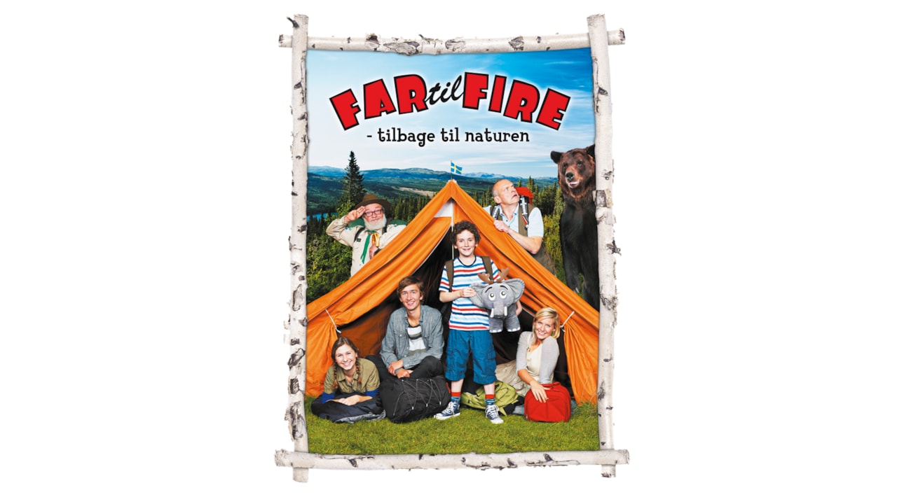 Far til fire - tilbage til naturen background