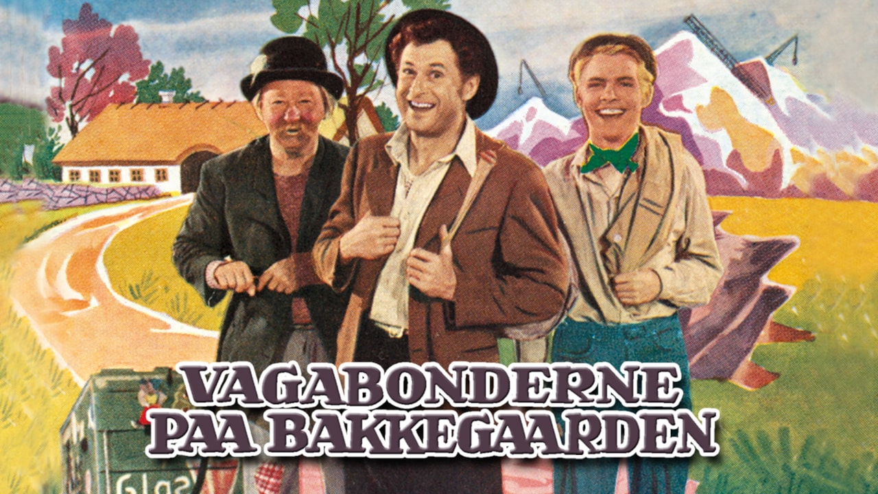 Vagabonderne paa Bakkegaarden background