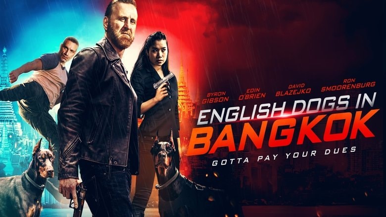 English Dogs in Bangkok background
