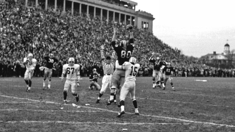 Harvard Beats Yale 29-29 background