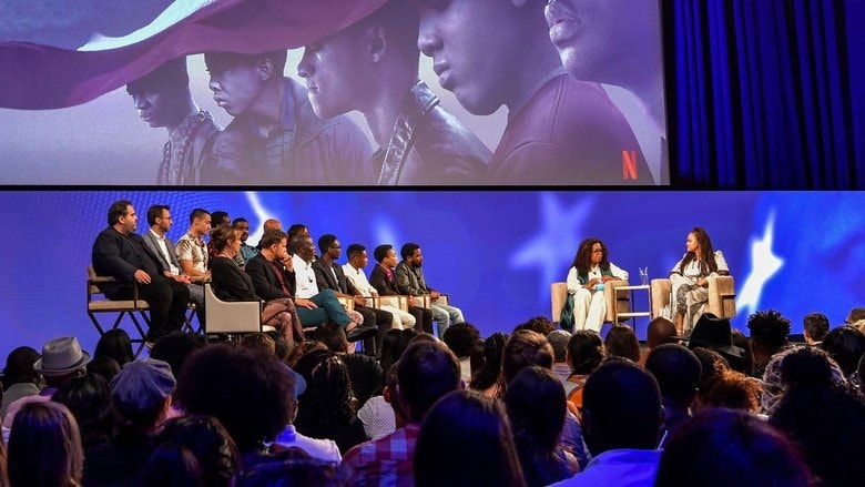 Oprah Winfrey Presents: When They See Us Now background