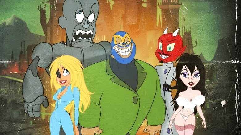 The Haunted World of El Superbeasto background