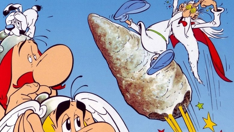 Astérix et le coup du menhir background