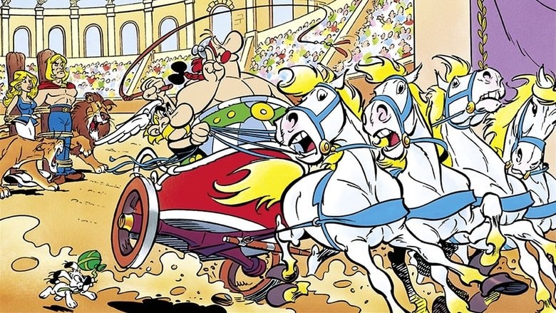 Astérix et la surprise de César background