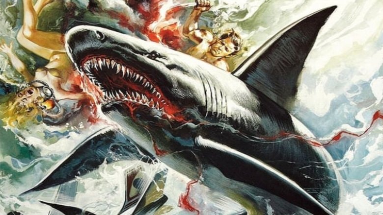 The Night of the Sharks background
