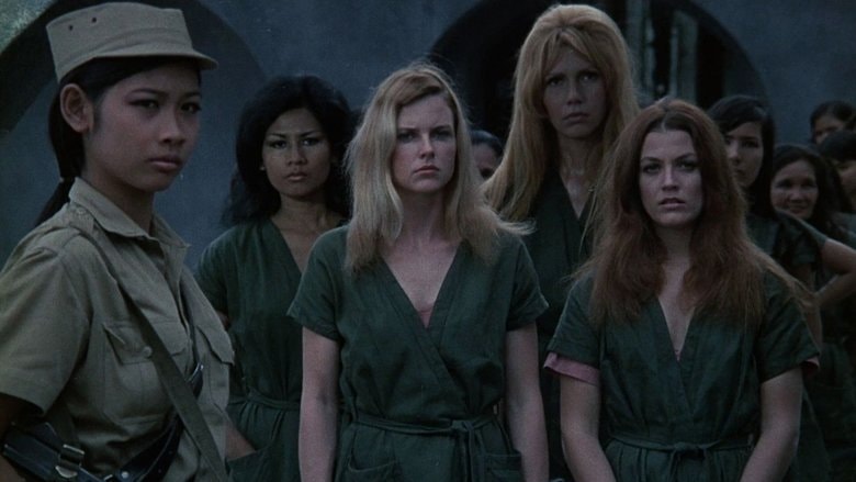 Women in Cages background