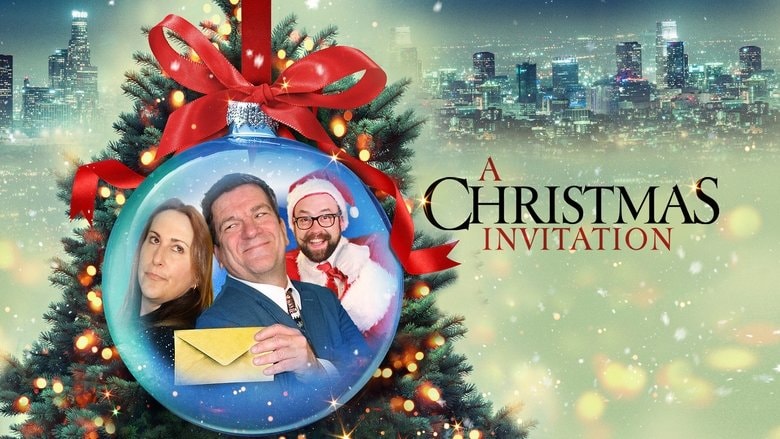 A Christmas Invitation background