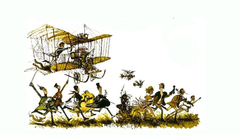 Those Magnificent Men in Their Flying Machines or How I Flew from London to Paris in 25 hours 11 minutes background