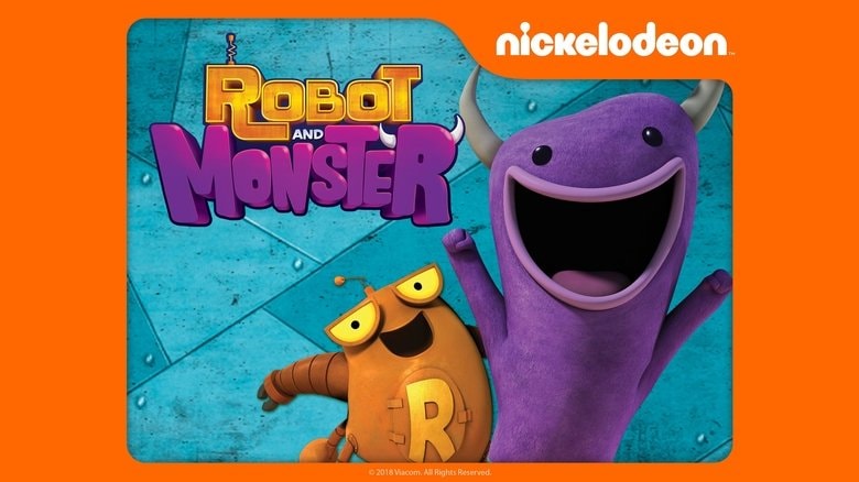 Robot and Monster background