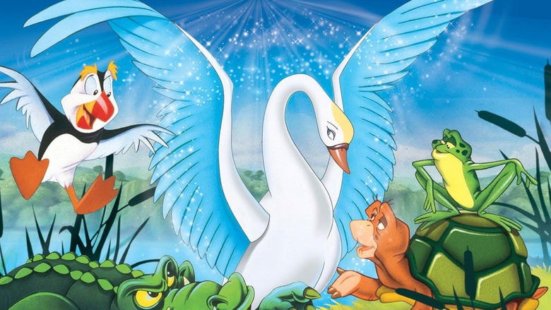 The Swan Princess background
