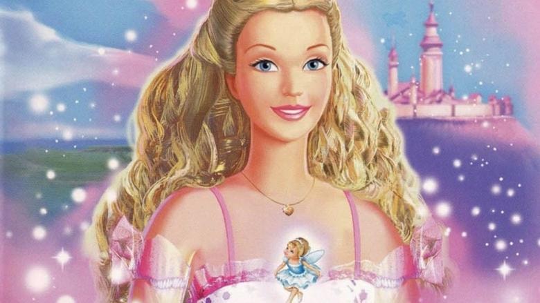 Barbie in the Nutcracker background