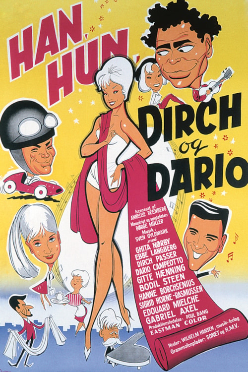 Han, Hun, Dirch og Dario poster