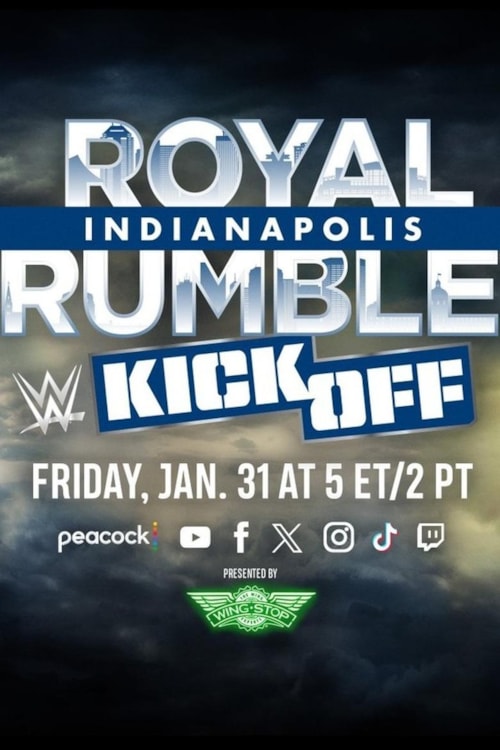 WWE Royal Rumble 2025 Kickoff poster