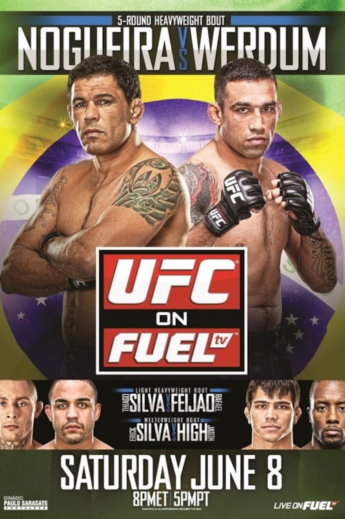 UFC on Fuel TV 10: Nogueira vs. Werdum poster