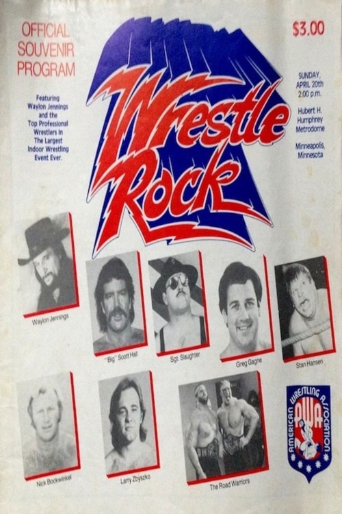 AWA: WrestleRock '86 poster