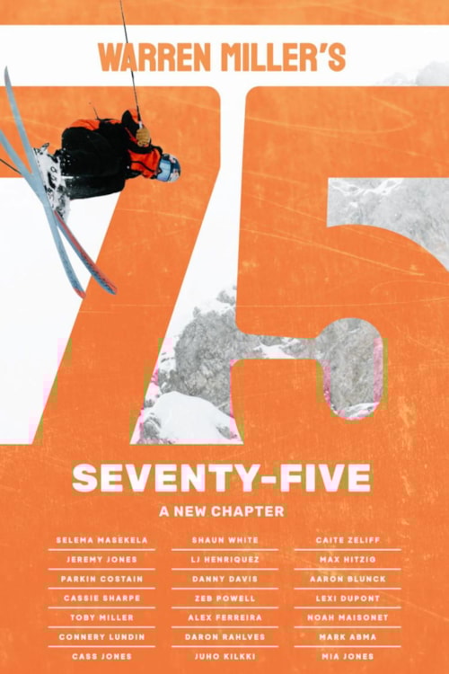 Warren Miller's 75 poster