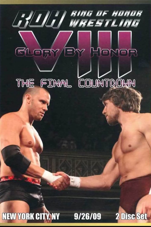 ROH: Glory By Honor VIII - The Final Countdown poster