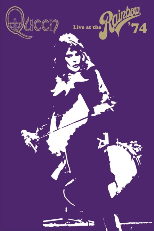 Queen - Live at the Rainbow '74 poster