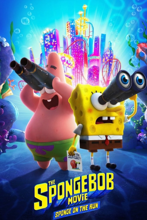 Svampebob på vild flugt poster