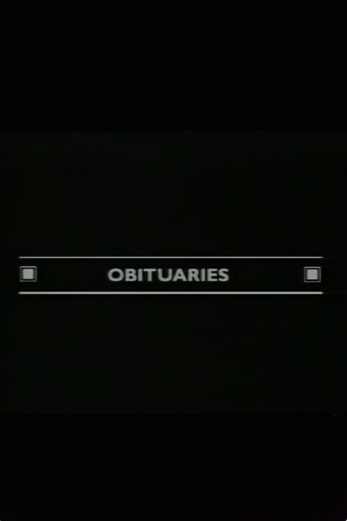Obituaries poster