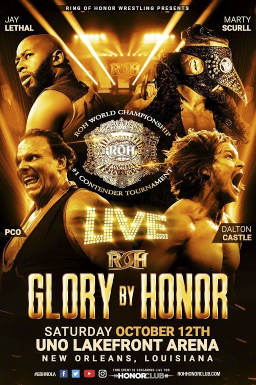 ROH: Glory By Honor XVII poster
