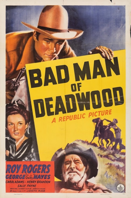 Bad Man of Deadwood poster