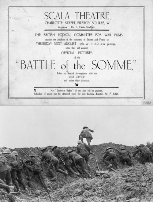 The Battle of the Somme poster