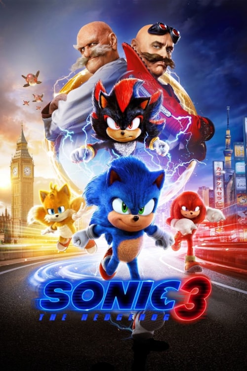 Sonic the Hedgehog 3 poster