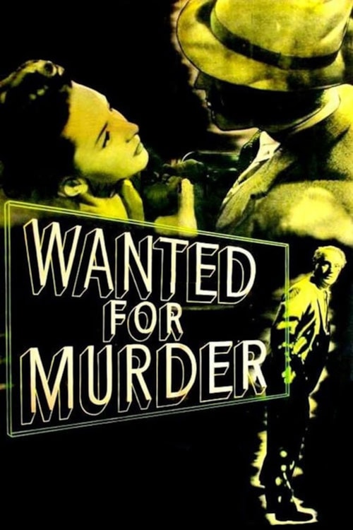 Wanted For Murder poster