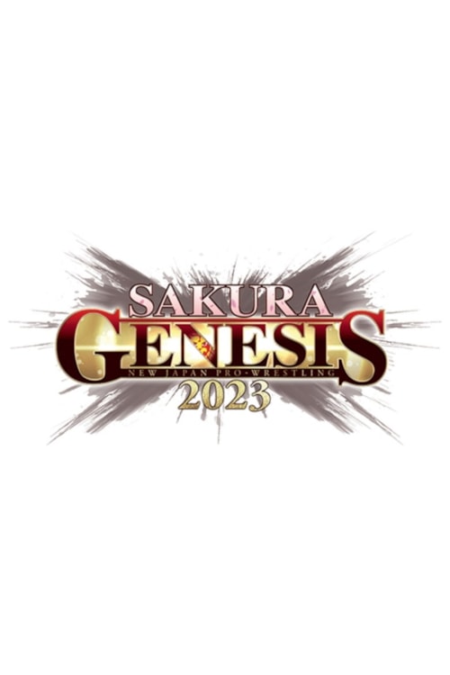 NJPW Sakura Genesis 2023 poster