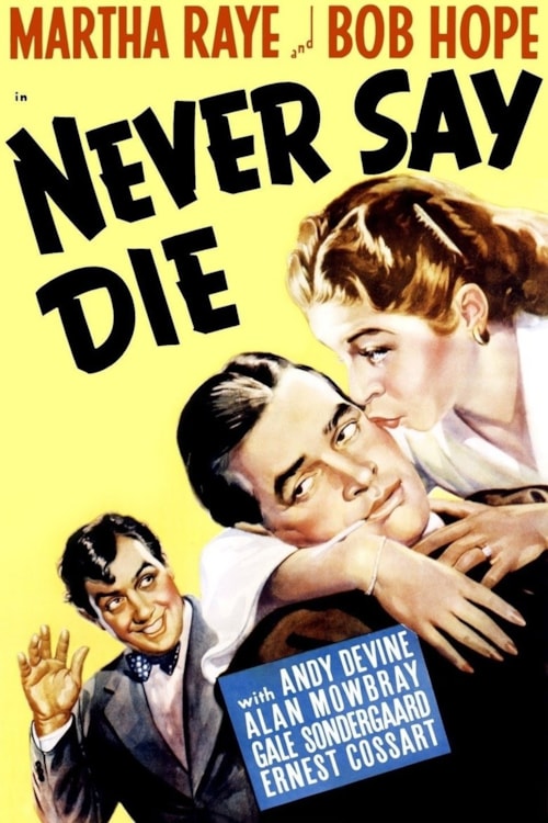 Never Say Die poster