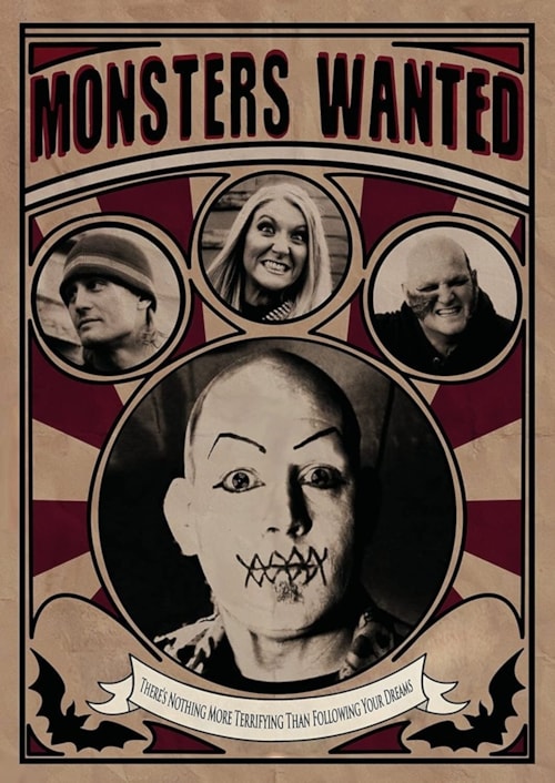 Monsters Wanted poster