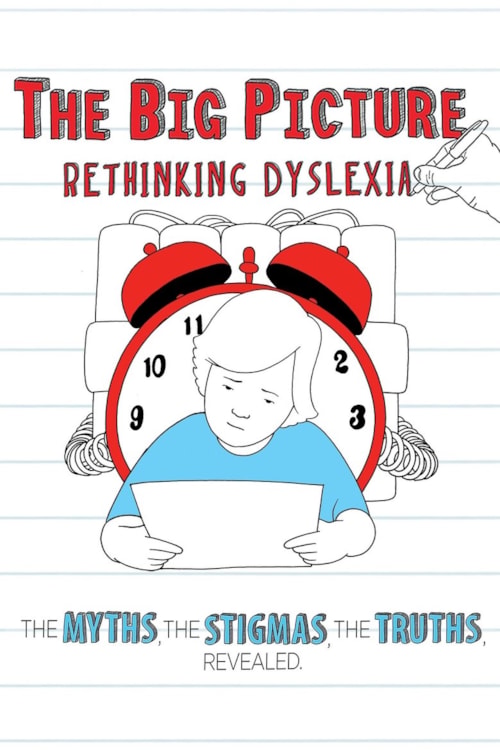 The Big Picture: Rethinking Dyslexia poster