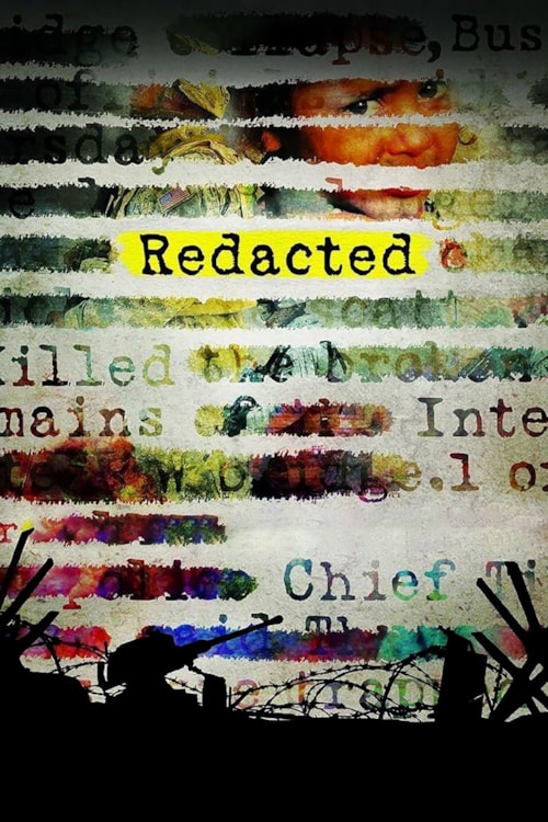 Redacted poster