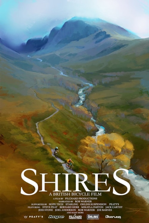 SHIRES - A BRITISH BICYCLE FILM poster