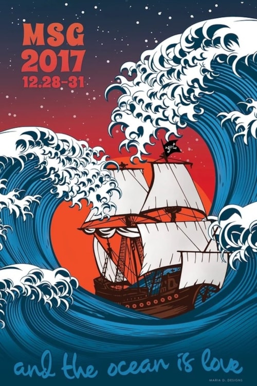 Phish 2017-12-31 Madison Square Garden, New York, NY poster