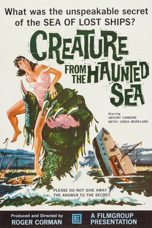 Creature From The Haunted Sea poster
