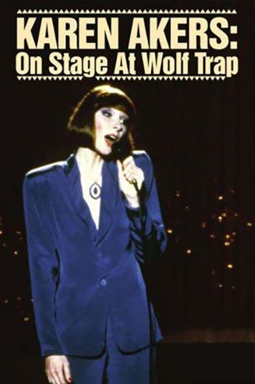 Karen Akers: On Stage at Wolf Trap poster