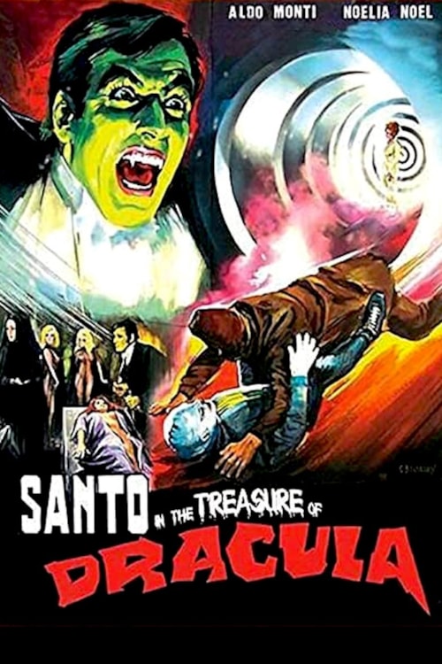 Santo en el tesoro de Drácula poster