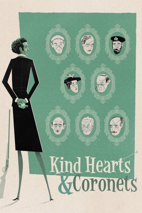 Kind Hearts and Coronets poster