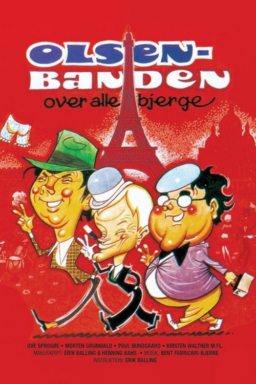 Die Olsenbande fliegt über alle Berge poster