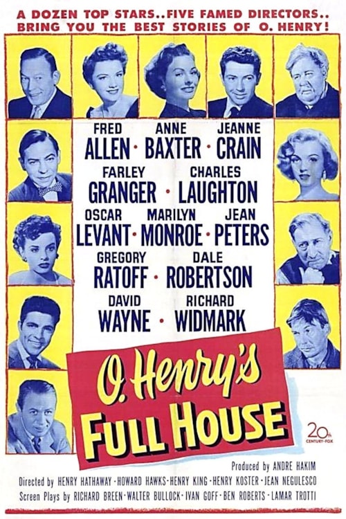 O. Henry's Full House poster