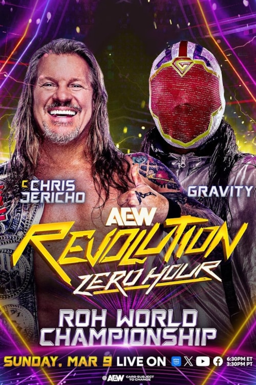 AEW Revolution: Zero Hour poster