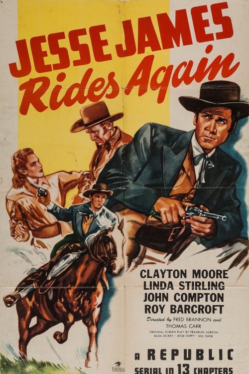 Jesse James Rides Again poster