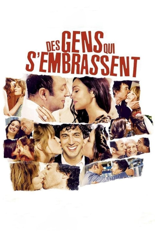Des gens qui s'embrassent poster