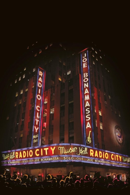 Joe Bonamassa: Live at Radio City Music Hall poster
