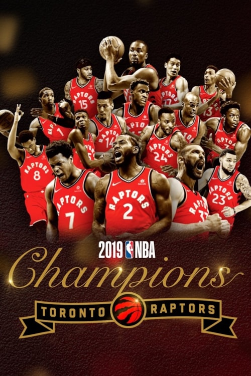 2019 NBA Champions: Toronto Raptors poster