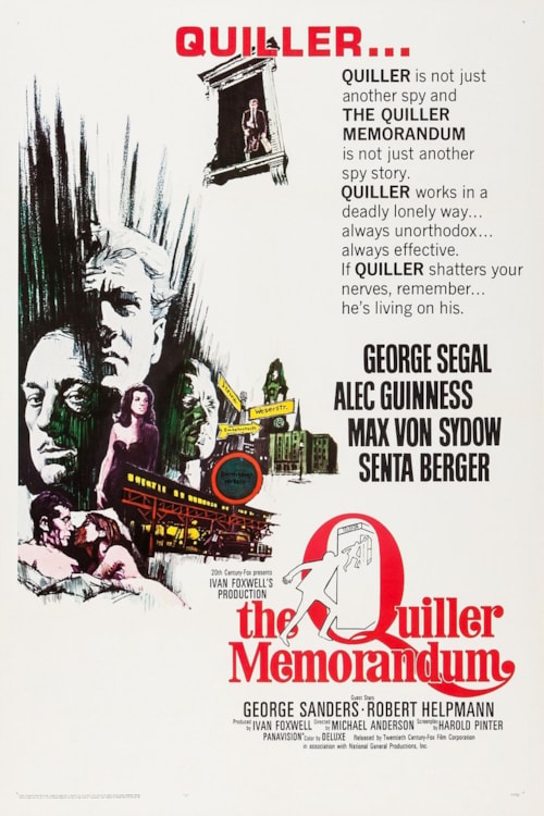 The Quiller Memorandum poster